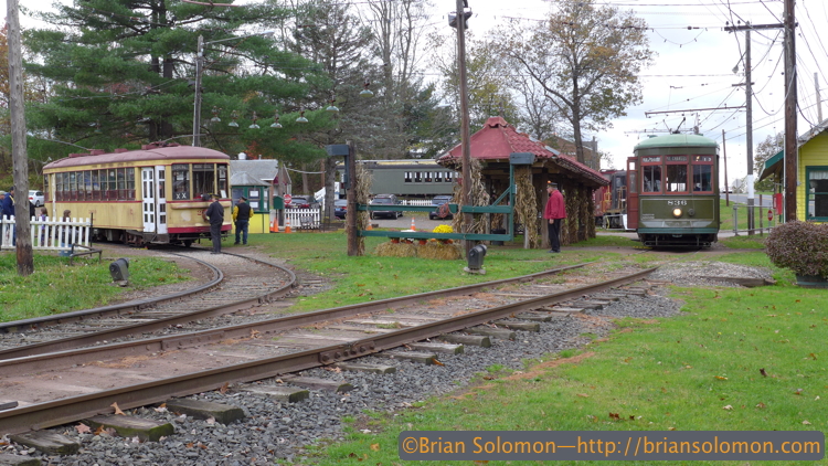 Brian's Tracking the Light — Connecticut Trolley Museum—Autumn Visit.